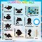 Ocean Animals Scratch Cards - 63PCS DIY Under The Sea Magic Art Color Craft Scratch Card Kit for Kids Dolphin Tortoise Magic Rainbow Art Kit for Kids Birthday Party Favors School Activity